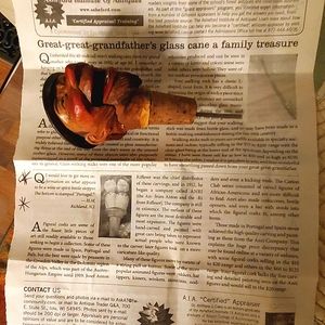 Antique wine stopper